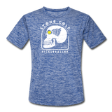 heather blue / S Stone Cold Pickleballer - Men’s Performance Tee