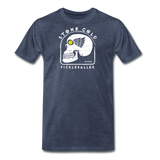 heather blue / S Stone Cold Pickleballer - Men's Premium T-Shirt