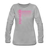 heather gray / S Ekogear Pickleball Pro Team Gear - Women's Premium Long Sleeve Tee