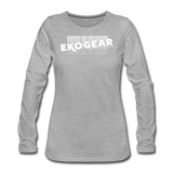 heather gray / S Ekogear Pickleball Pro Team Gear – Women’s Premium Long Sleeve Tee