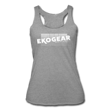 heather gray / S Ekogear Pickleball Pro Team Gear - Women’s Tri-Blend Racerback Tank