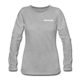 heather gray / S Ekogear Pickleball Team Gear – Women’s Premium Long Sleeve Tee