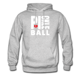 heather gray / S I Heart Pickleball - Men's Hoodie