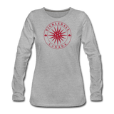 heather gray / S Pickleball Canada - Women's Premium Long Sleeve Tee