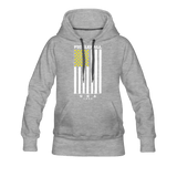 heather gray / S Pickleball Flag - Women’s Premium Hoodie