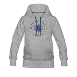 heather gray / S Pickleball France - Women’s Premium Hoodie