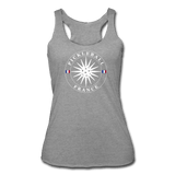 heather gray / S Pickleball France - Women’s Tri-Blend Racerback Tank