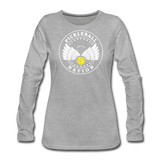 heather gray / S Pickleball Nation - Women's Premium Long Sleeve Tee