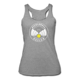 heather gray / S Pickleball Nation - Women’s Tri-Blend Racerback Tank