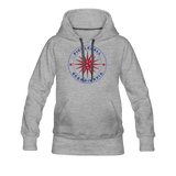 heather gray / S Pickleball Scandinavia - Women’s Premium Hoodie