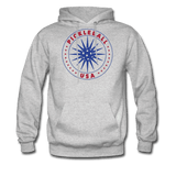 heather gray / S Pickleball USA - Men's Hoodie