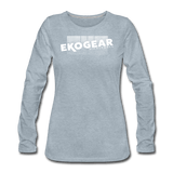 heather ice blue / S Ekogear Pickleball Pro Team Gear – Women’s Long Sleeve Tee