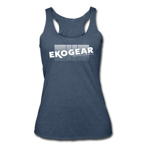 heather navy / S Ekogear Pickleball Pro Team Gear - Women’s Tri-Blend Racerback Tank