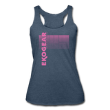 heather navy / S Ekogear Pickleball Pro Team Gear - Women’s Tri-Blend Racerback Tank