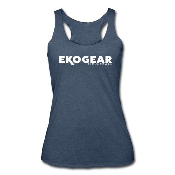 heather navy / S Ekogear Team Gear - Women’s Tri-Blend Racerback Tank