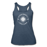 heather navy / S Pickleball Ireland - Women’s Tri-Blend Racerback Tank