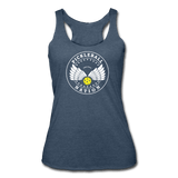 heather navy / S Pickleball Nation - Women’s Tri-Blend Racerback Tank