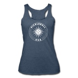 heather navy / S Pickleball USA - Women’s Tri-Blend Racerback Tank