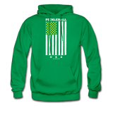 kelly green / S Pickleball Flag - Men's Hoodie