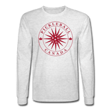 light heather gray / S Pickleball Canada - Men's Long Sleeve Tee