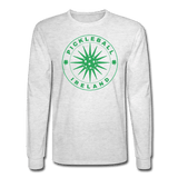 light heather gray / S Pickleball Ireland - Men's Long Sleeve Tee