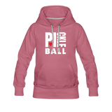 mauve / S I Heart Pickleball - Women’s Premium Hoodie