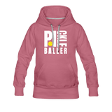 mauve / S Pickleballer - Women’s Premium Hoodie