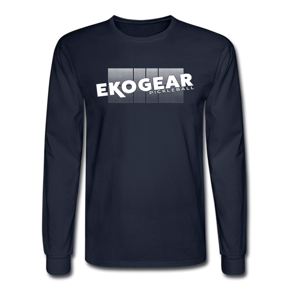 navy / S Ekogear Pickleball Pro Team Gear - Men's Long Sleeve Tee