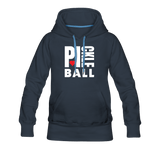 navy / S I Heart Pickleball - Women’s Premium Hoodie