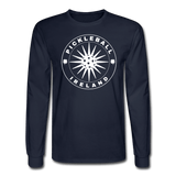 navy / S Pickleball Ireland - Men's Long Sleeve Tee