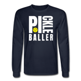 navy / S Pickleballer - Men’s Long Sleeve Tee