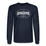 navy / S The Apicklelypse is here! - Men's Long Sleeve Tee