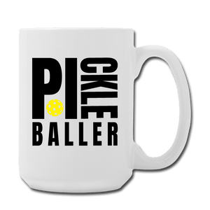 One Size Pickleballer - Coffee/Tea Mug 15 oz