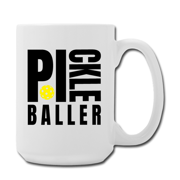 One Size Pickleballer - Coffee/Tea Mug 15 oz