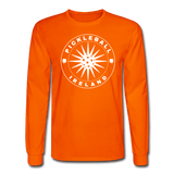 orange / S Pickleball Ireland - Men's Long Sleeve Tee