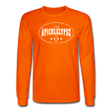 orange / S The Apicklelypse is here! - Men's Long Sleeve Tee