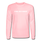 pink / S Stone Cold Banger - Men's Long Sleeve Tee