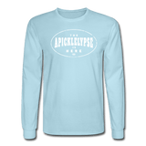 powder blue / S The Apicklelypse is here! - Men's Long Sleeve Tee