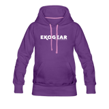 purple / S Ekogear Pickleball Team Gear - Women’s Premium Hoodie