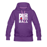 purple / S I Heart Pickleball - Women’s Premium Hoodie