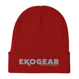 Red Ekogear Pickleball Team Gear - Embroidered Knit Beanie