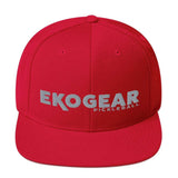 Red Ekogear Pickleball Team Gear - Flat Bill, Snapback Hat