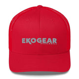 Red Ekogear Pickleball Team Gear - Mesh Back, Adjustable, 6-Panel Cap