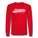 red / S Ekogear Pickleball Pro Team Gear - Men's Long Sleeve Tee