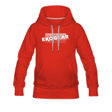 red / S Ekogear Pickleball Pro Team Gear - Women’s Premium Hoodie