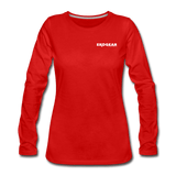 red / S Ekogear Pickleball Team Gear – Women’s Premium Long Sleeve Tee