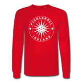 red / S Pickleball Ireland - Men's Long Sleeve Tee