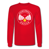 red / S Pickleball Nation - Men's Long Sleeve Tee