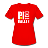 red / S Pickleballer - Women's Performance Tee