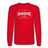 red / S The Apicklelypse is here! - Men's Long Sleeve Tee